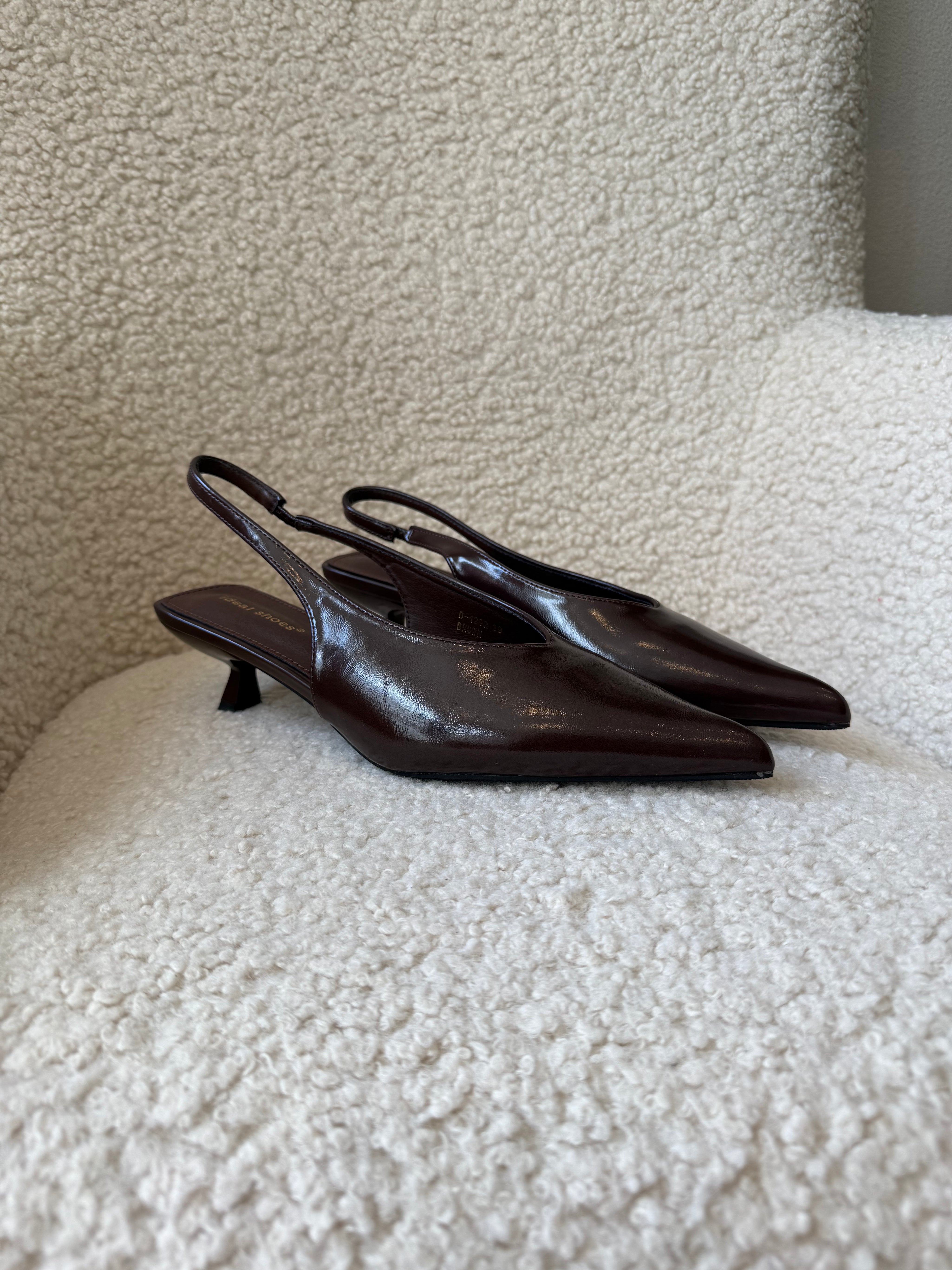 Slingback Heel | Choco