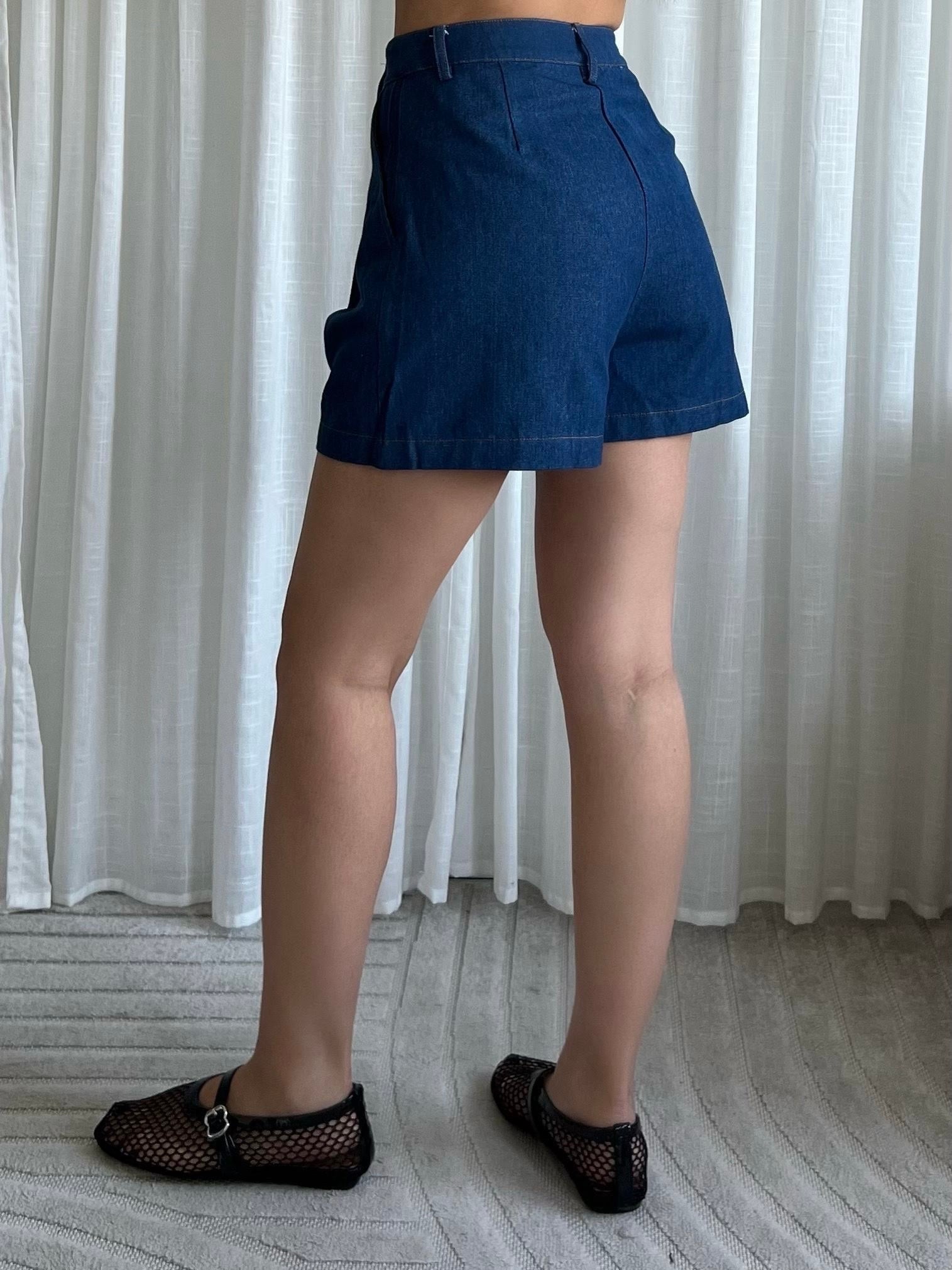 Denim Short Renee | Blauw