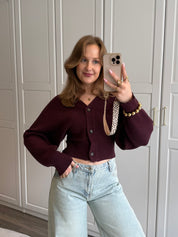 Vest Lize | Bordeaux