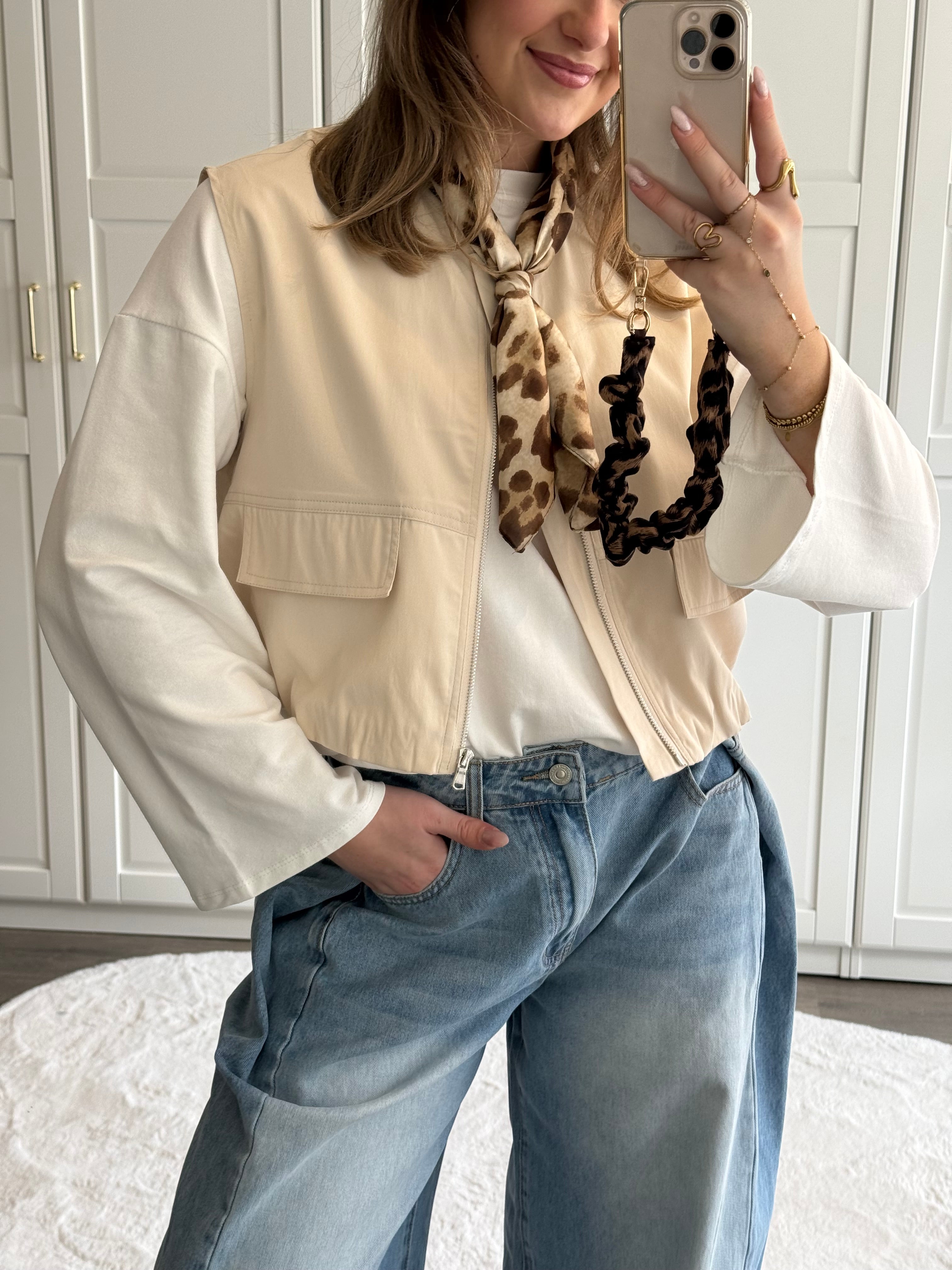 Gilet Suus | Beige
