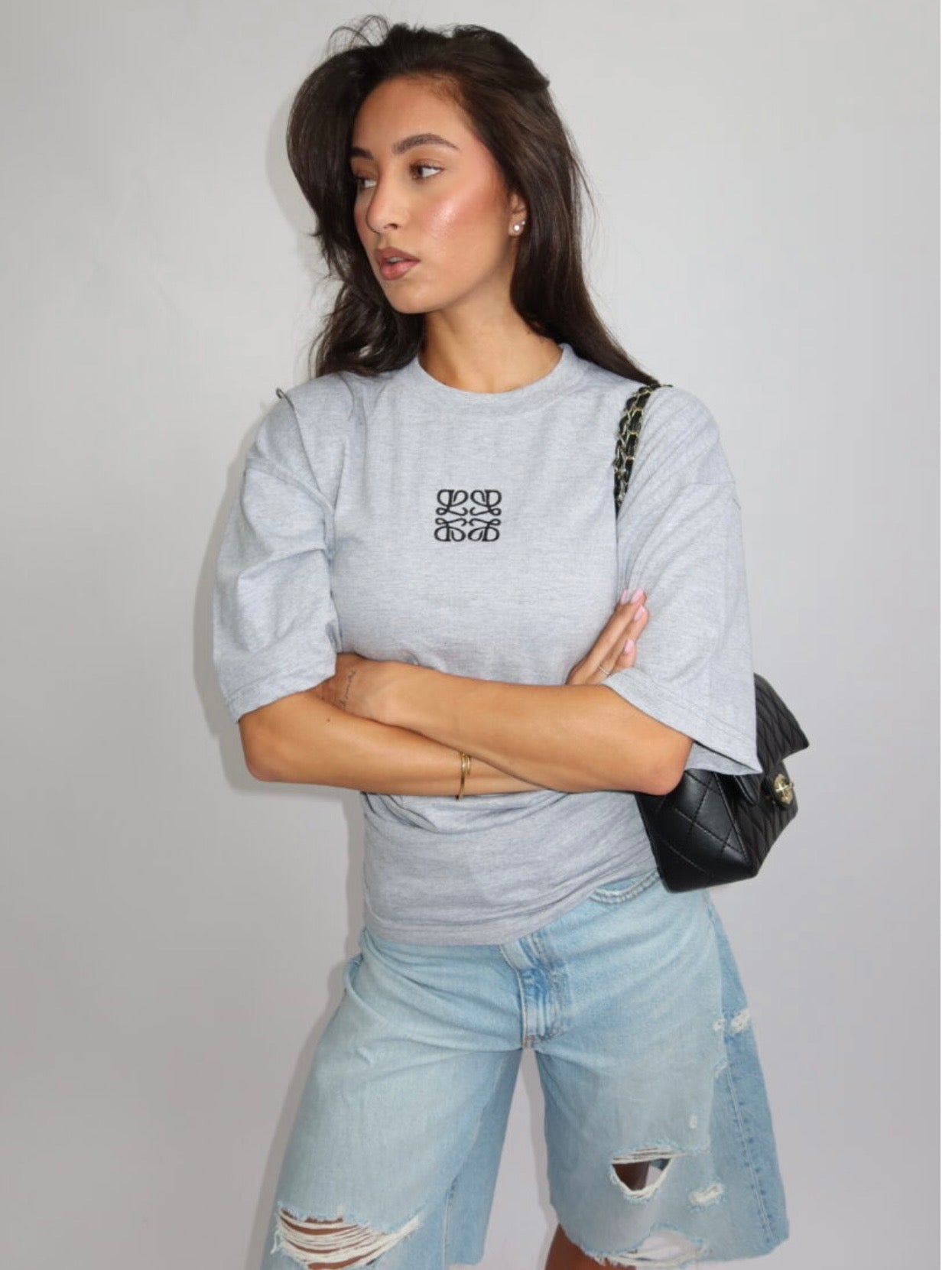 Snatched Tee | Grijs