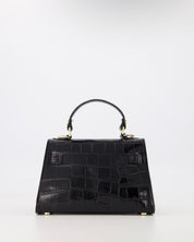 Tas Lore Croco | Zwart