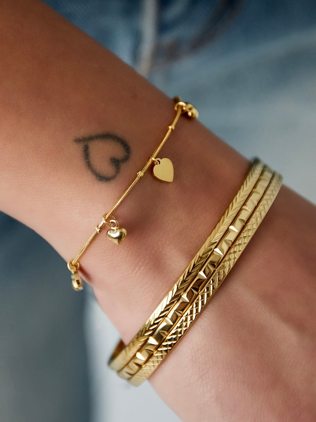 Mini Hearts Armband