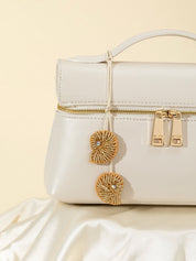 Hanger Beaded Shell | Beige