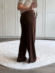 Linnen Pants Isa Tall | Bruin