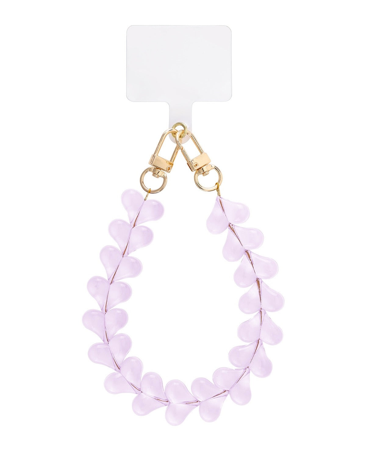 Telefoonkoord Hearts | Lila