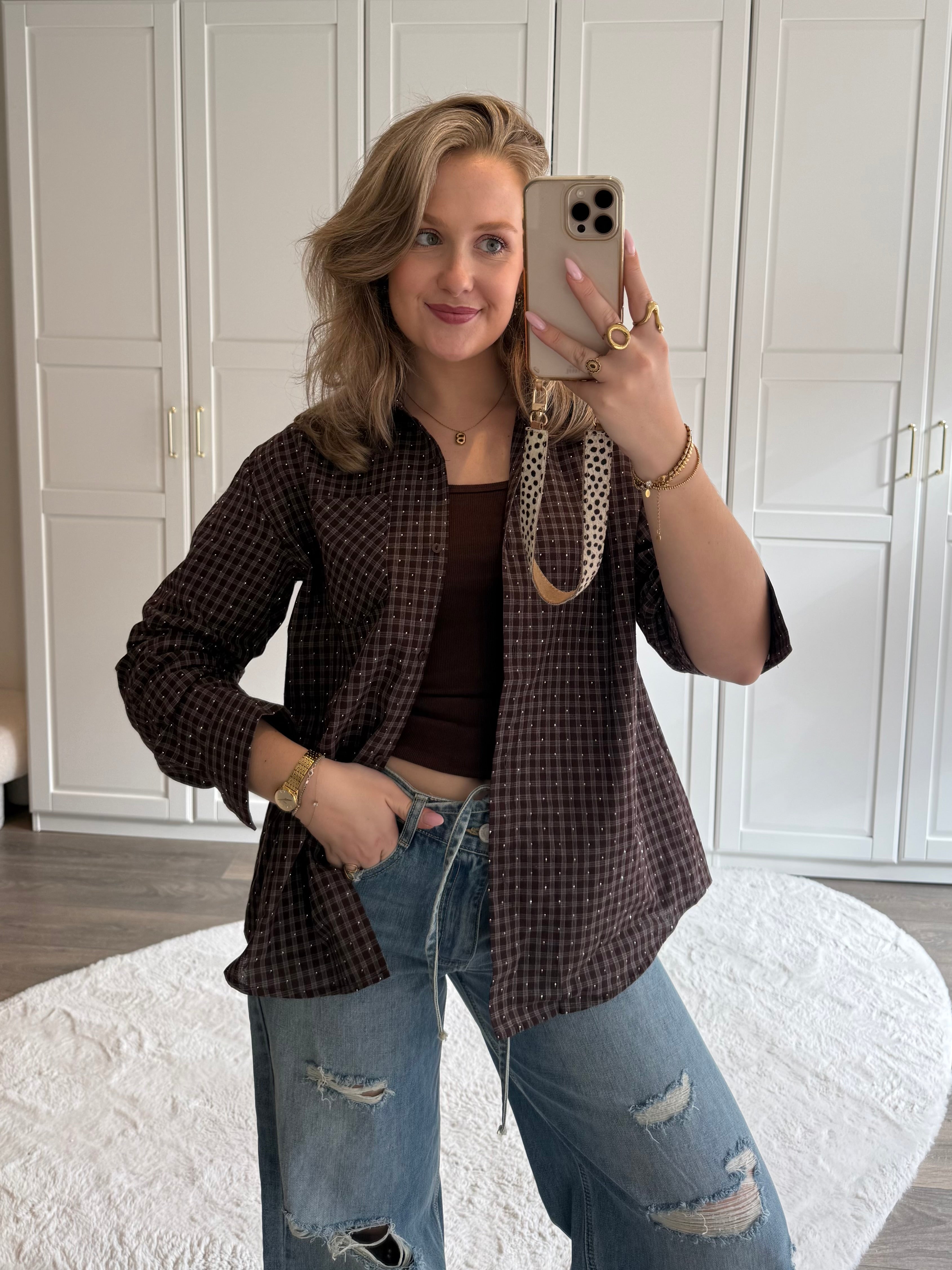 Blouse Lynn | Bruin