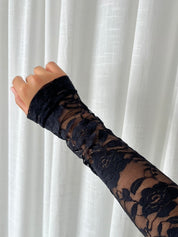 Lace Body Minne | Zwart