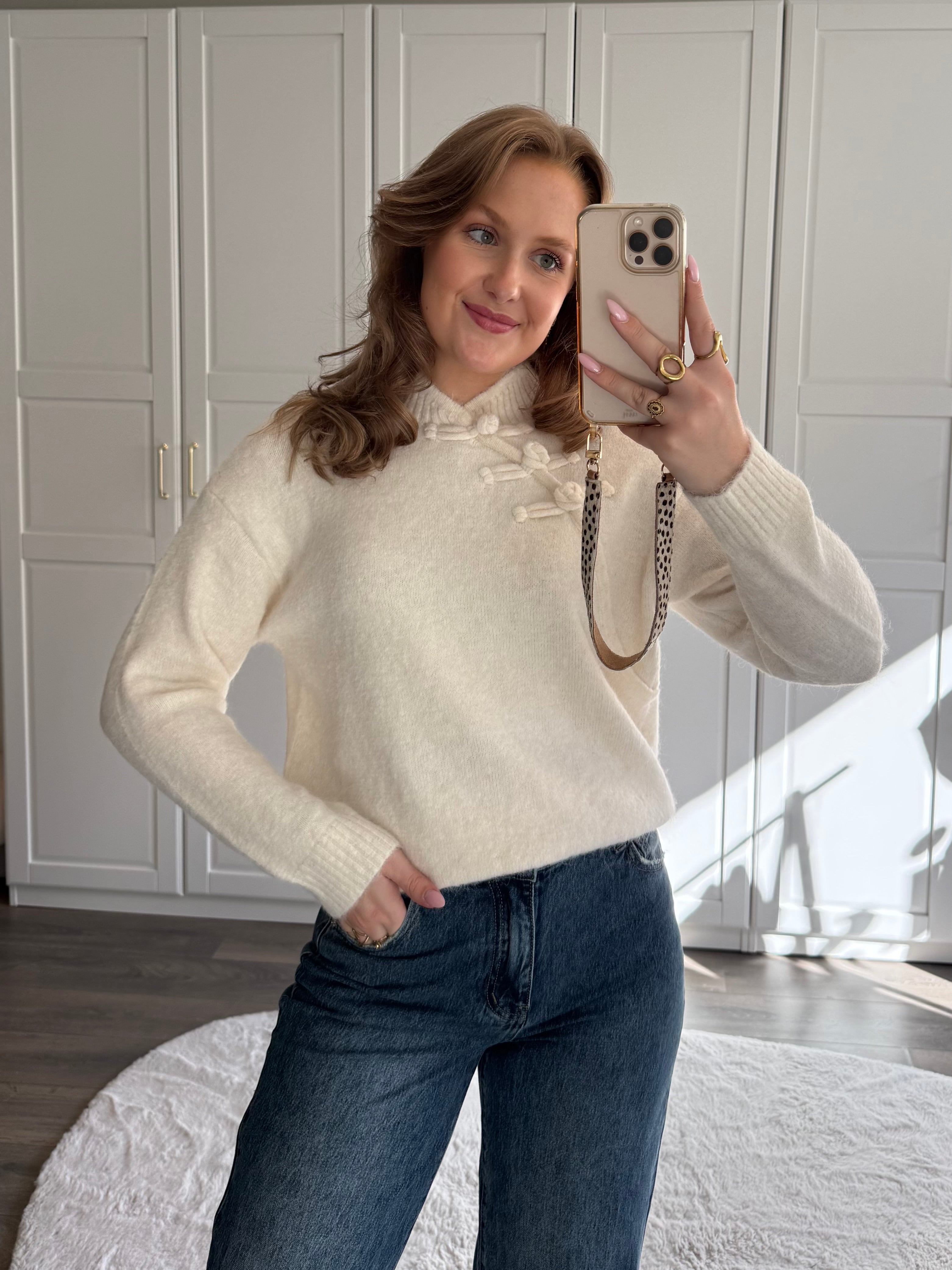 Trui Nina | Creme