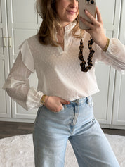 Blouse Vienna | Wit