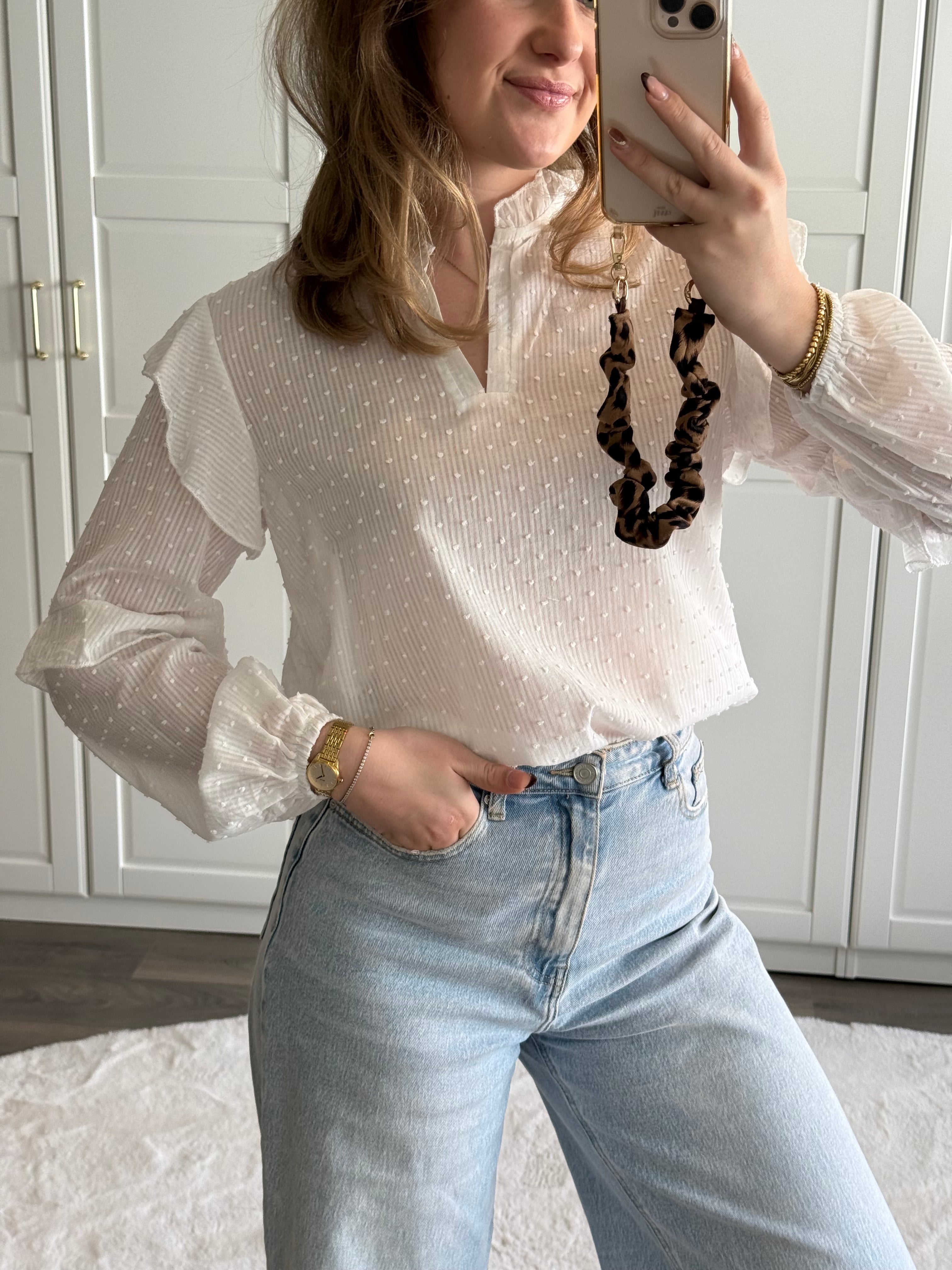 Blouse Vienna | Wit