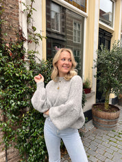 Trui Annabel | Lichtgrijs