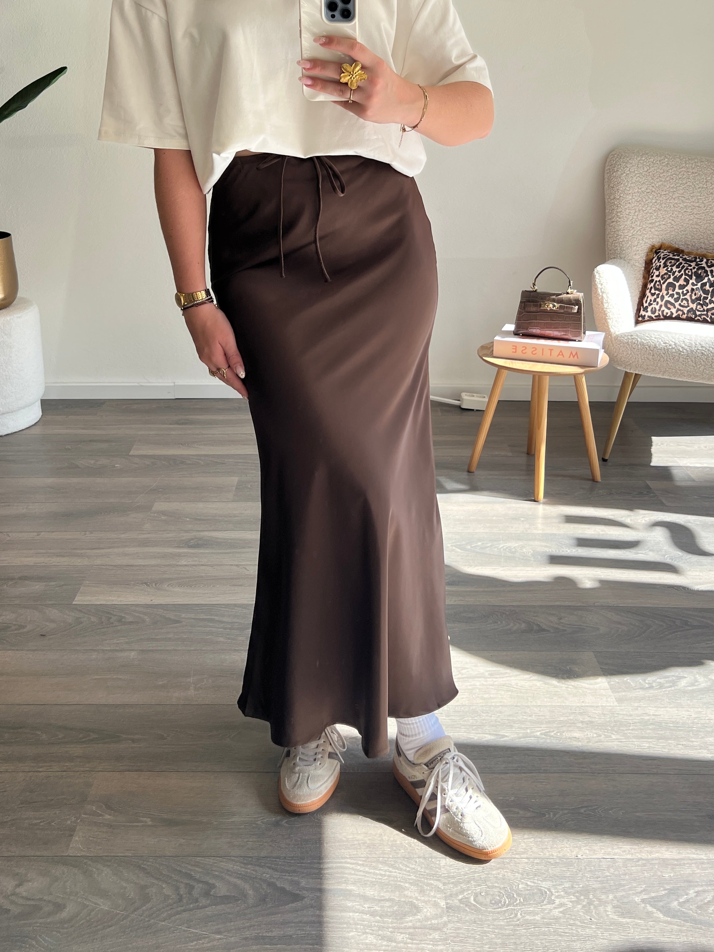 Satin Rok Romy | Choco