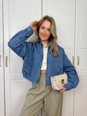 Denim Jacket Isa | Blauw