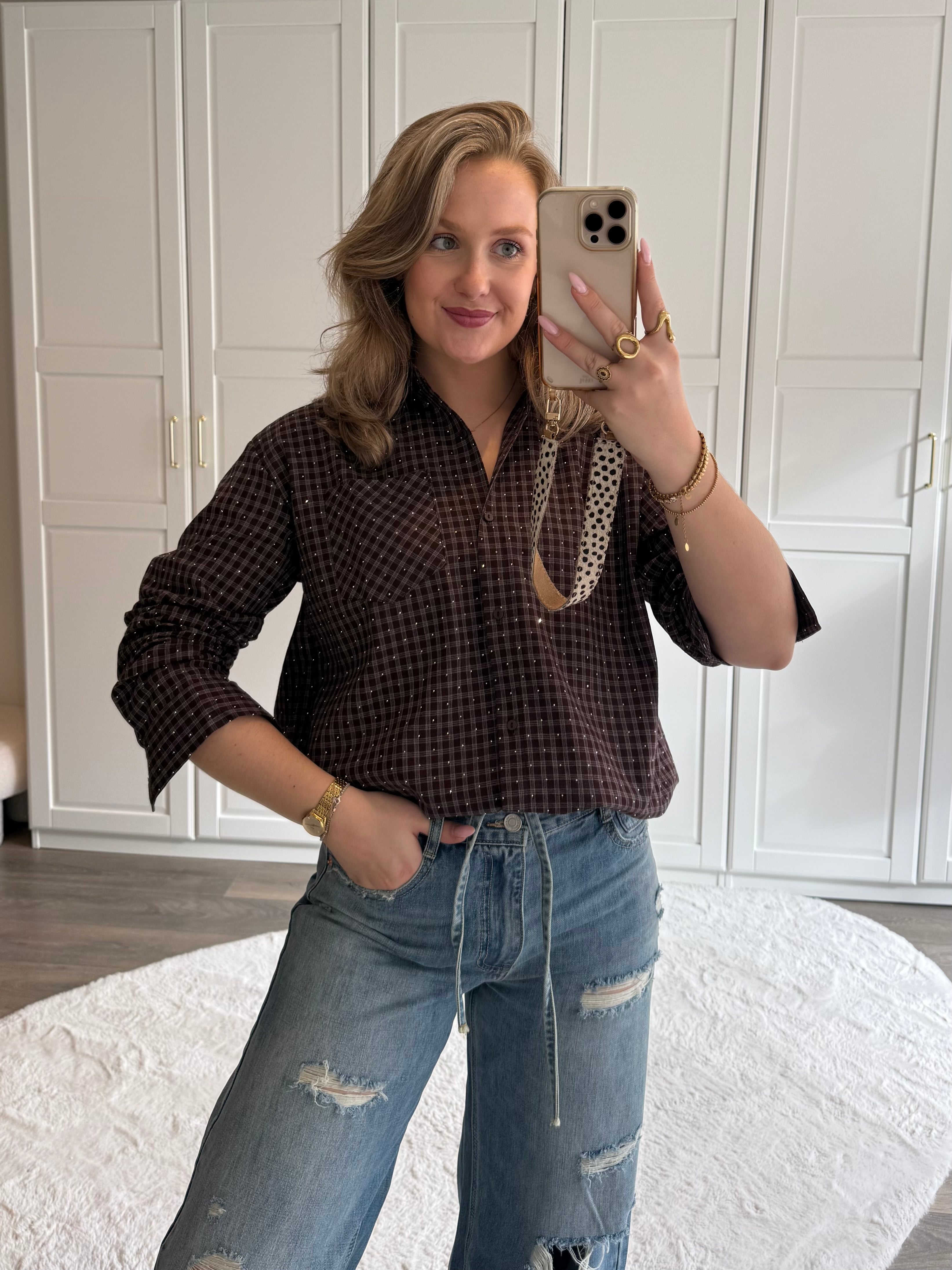 Blouse Lynn | Bruin