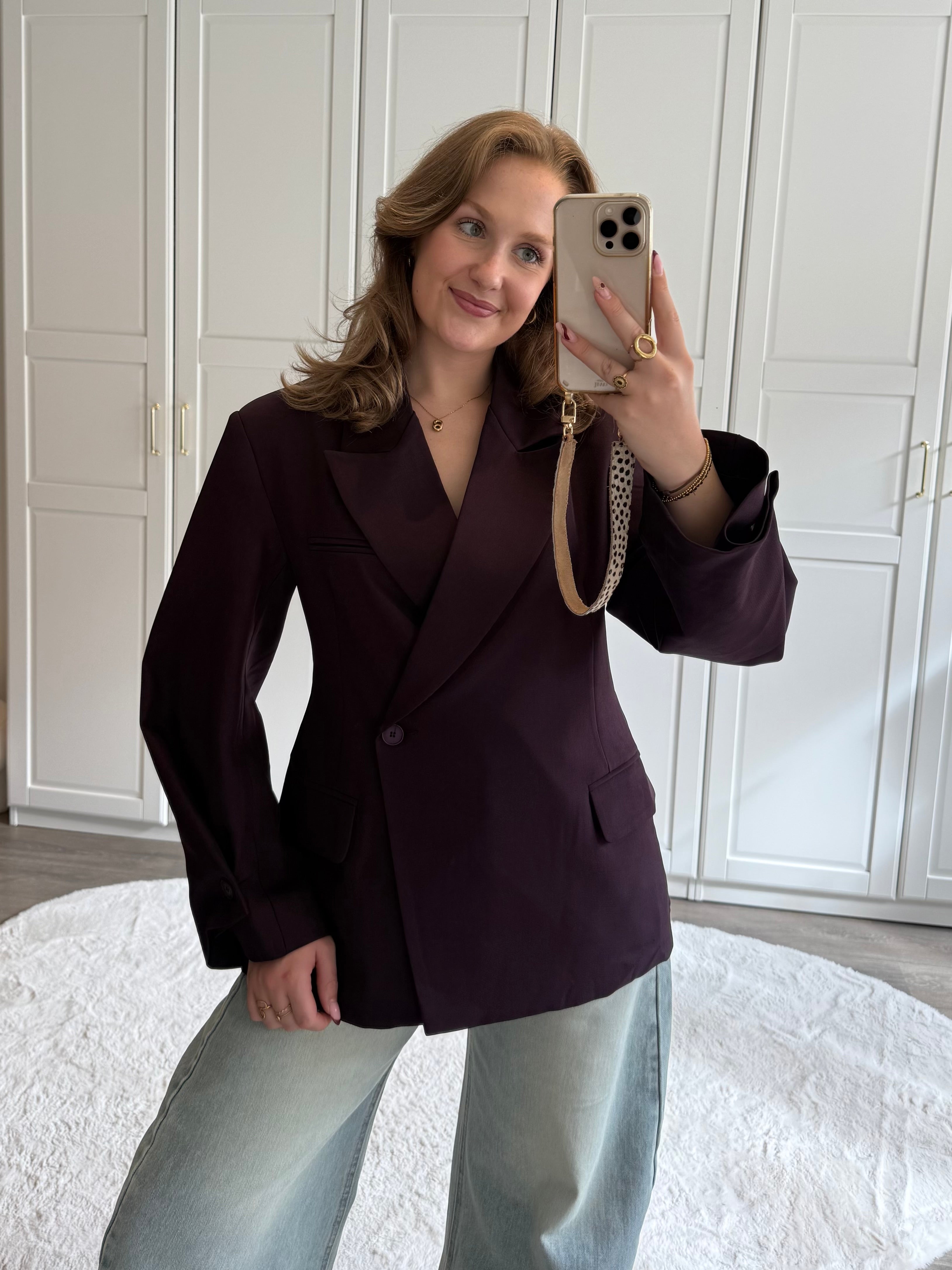 Blazer Jessy | Bordeaux