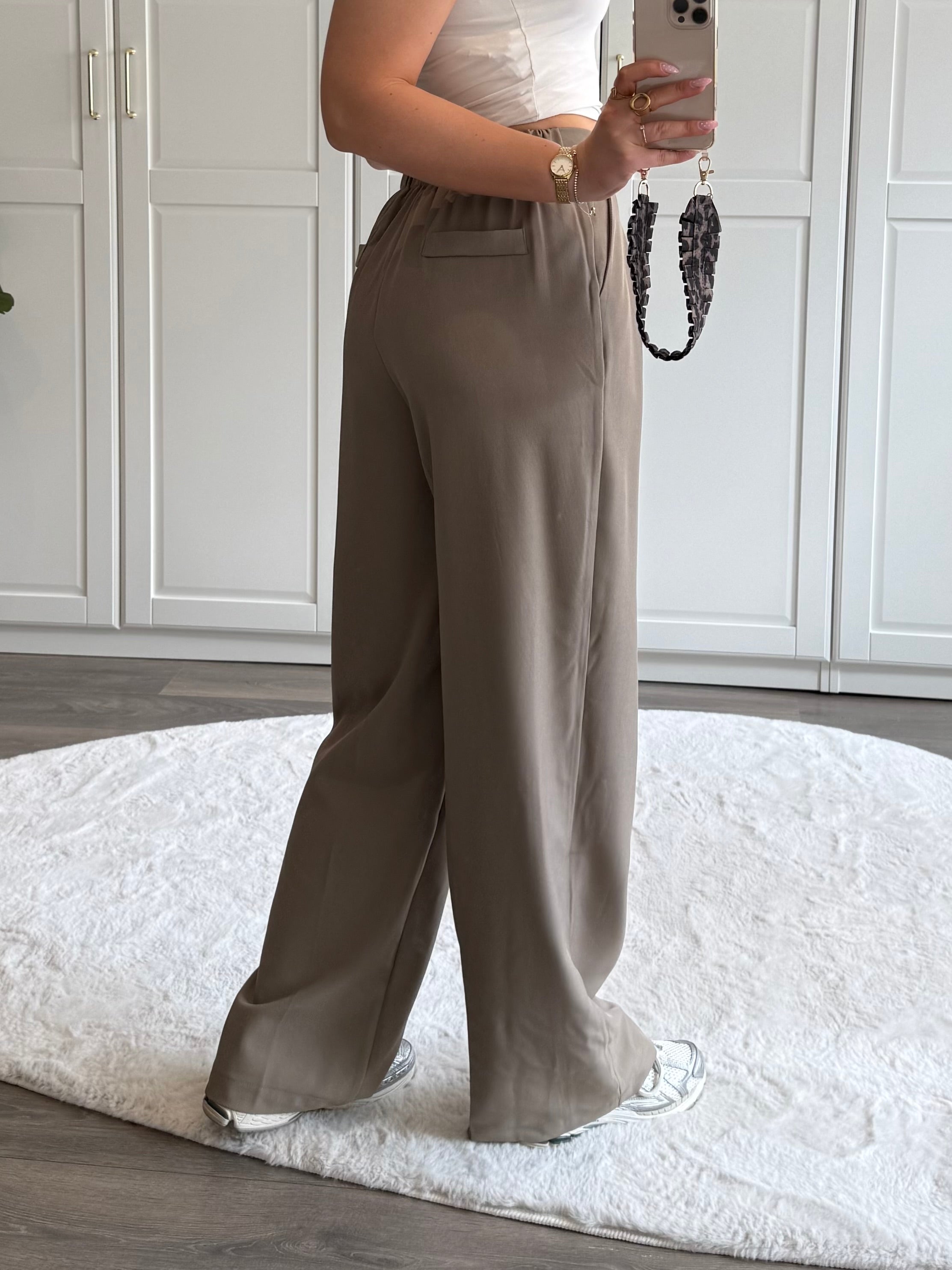 Pantalon Tess | Taupe