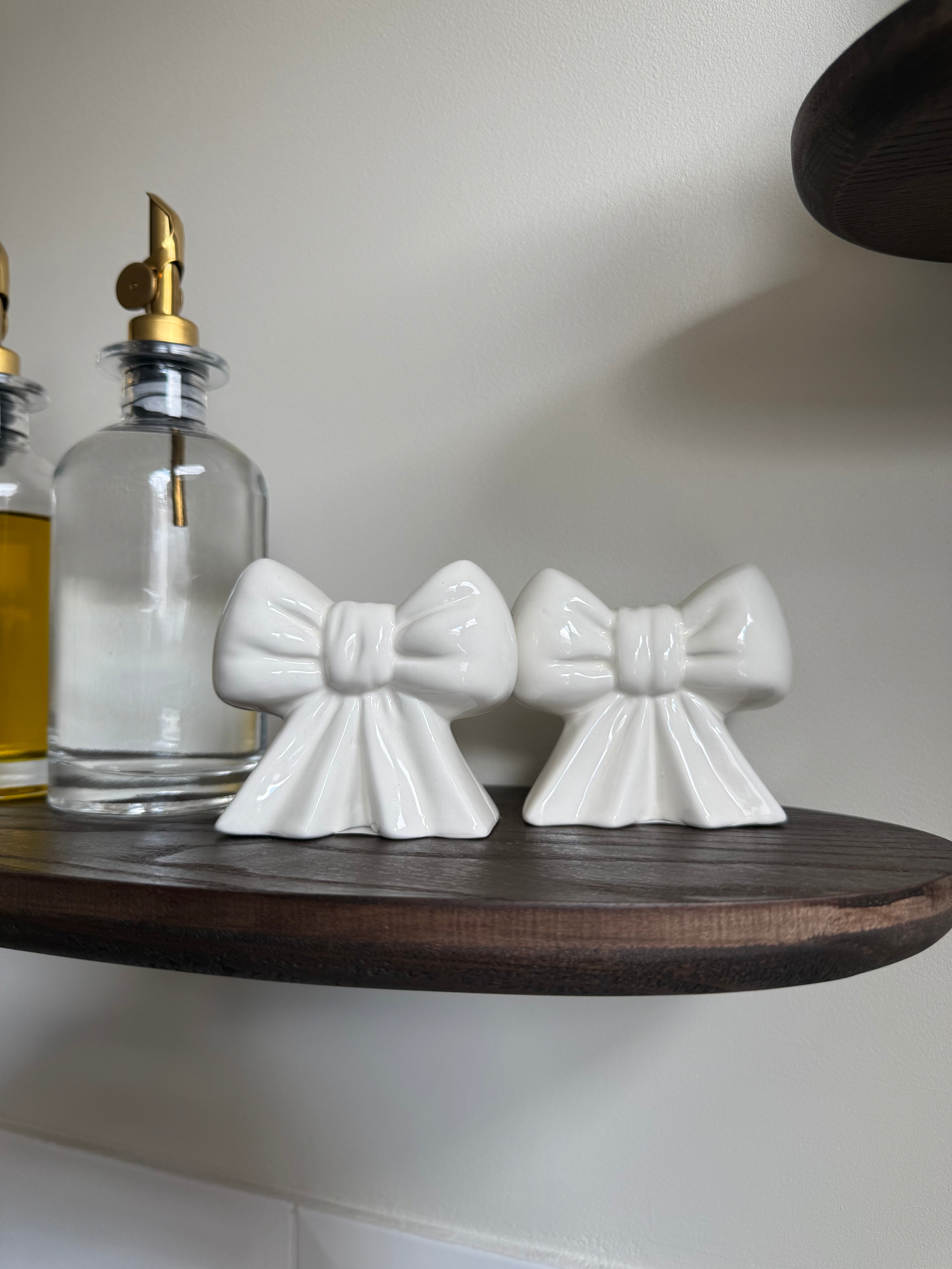 Peper & Zout Stel Bows | Wit