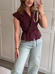 Gilet Elodie | Bordeaux