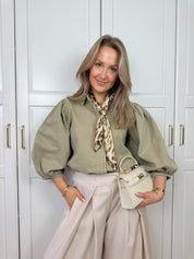 Denim Blouse Charlie | Army | PRE-ORDER