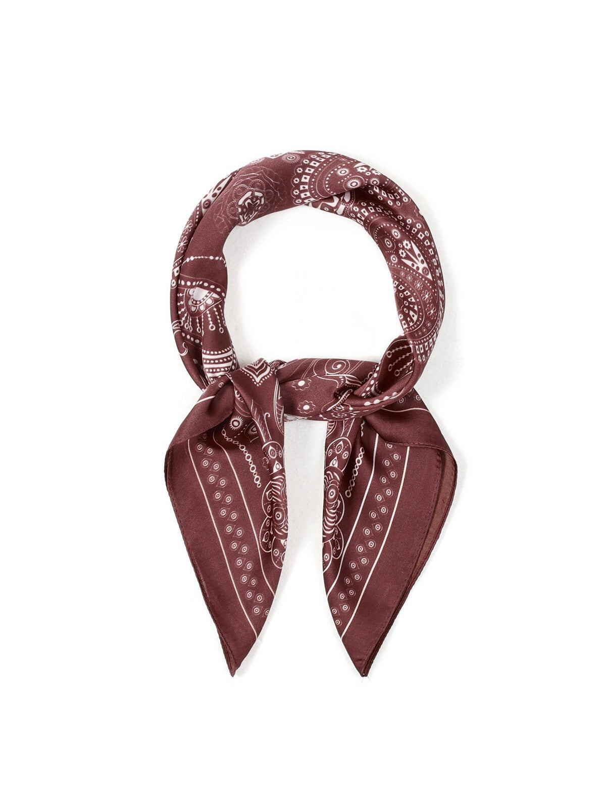 Sjaal Paisley | Bordeaux