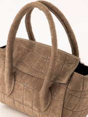 Tas Florence Croco | Taupe
