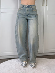 Ballon Jeans 3832-6 | Blauw