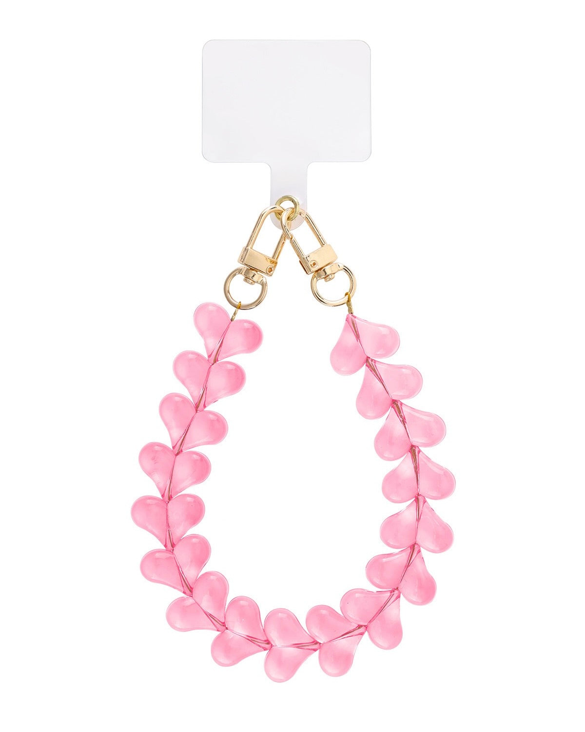 Telefoonkoord Hearts | Fuchsia
