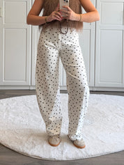 Balloon Jeans Polkadot 5062 | Wit