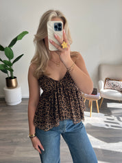 Top Leah | Leopard