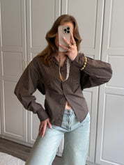 Blouse Alysha | Bruin