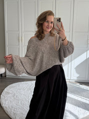 Trui Amy | Taupe
