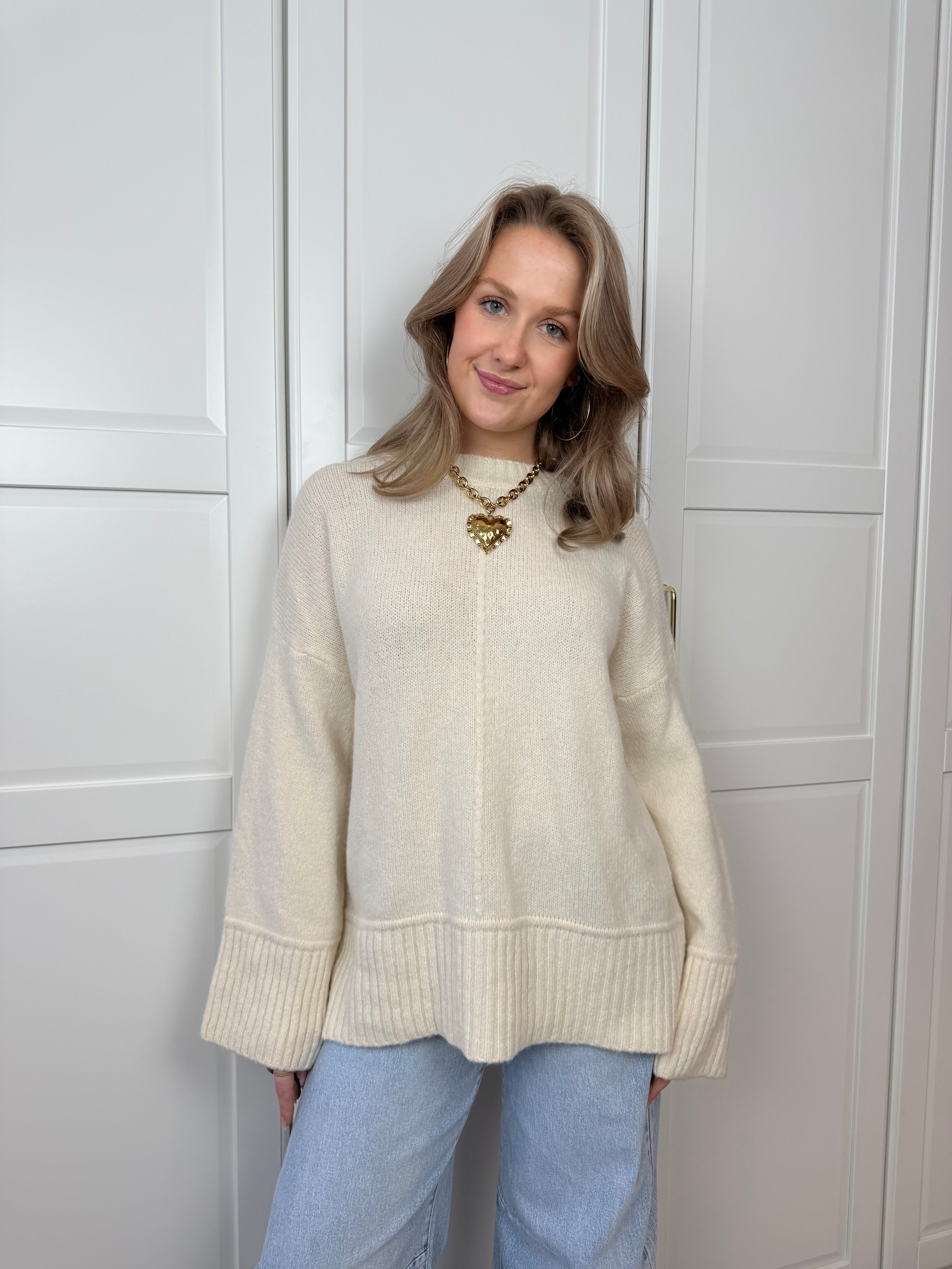 Trui Madelief | Ecru