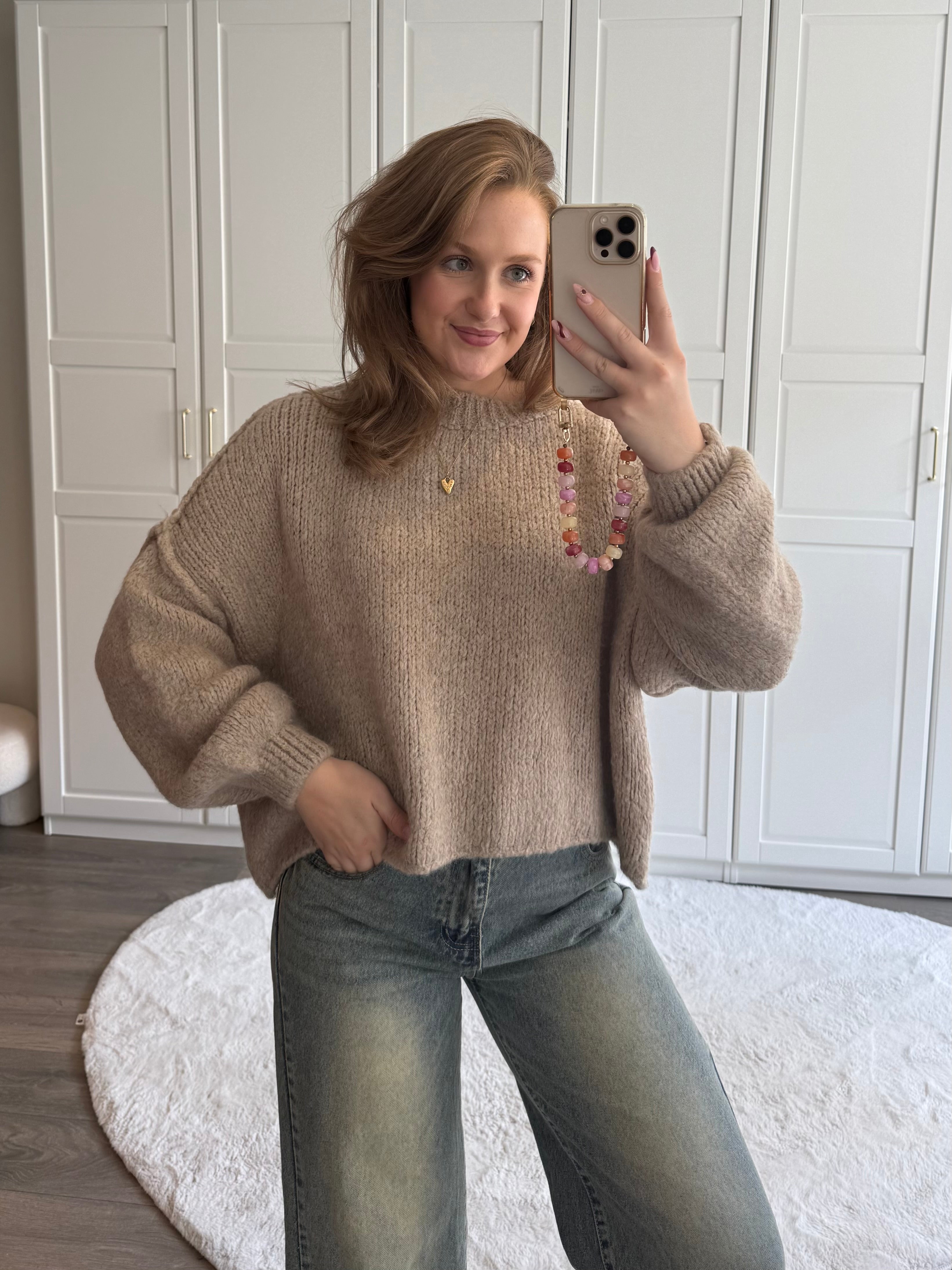 Trui Annabel Seam | Beige