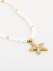 Ketting Summer Starfish | Goud