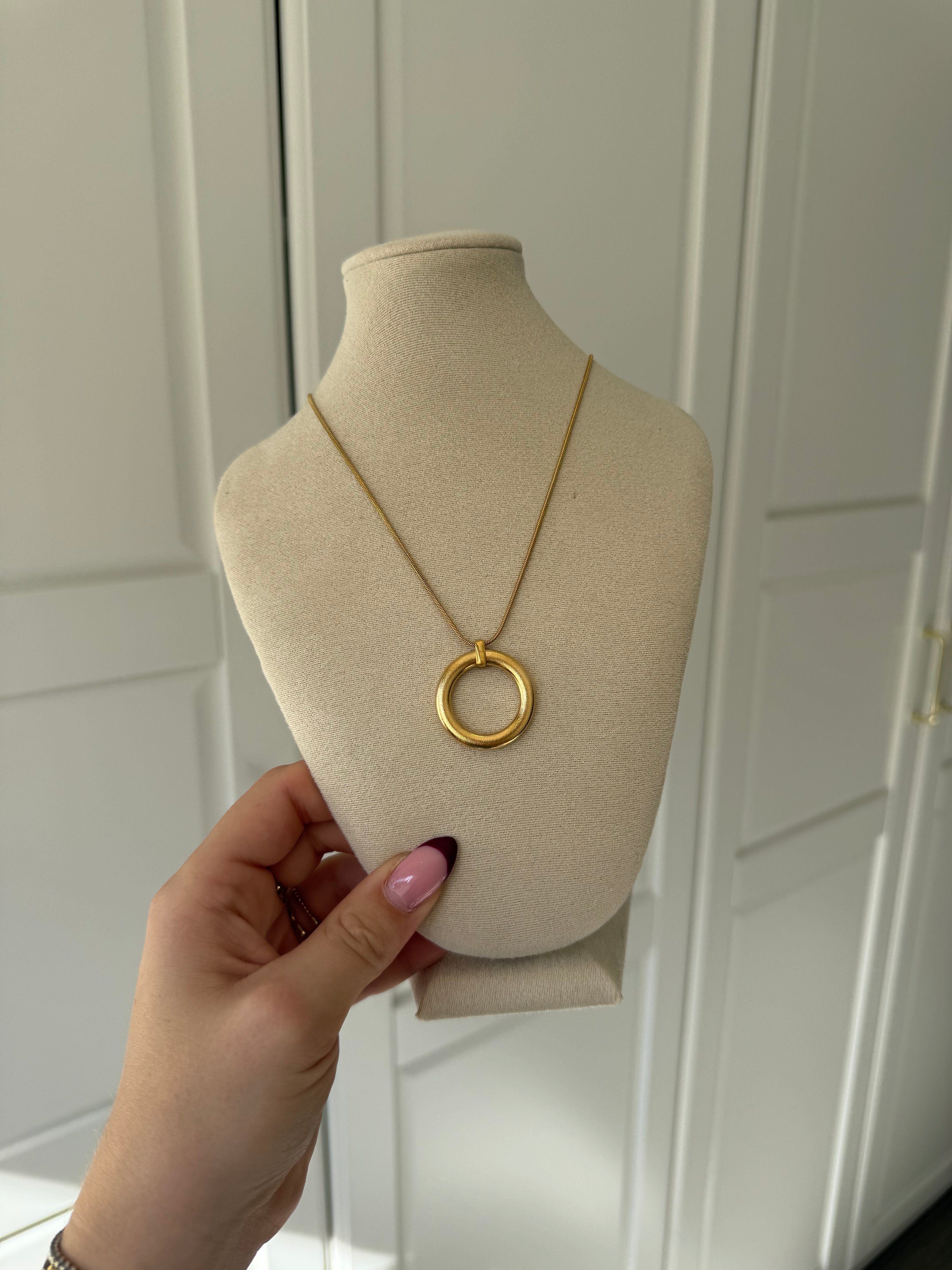Circle Ketting | Goud