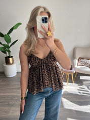 Top Leah | Leopard