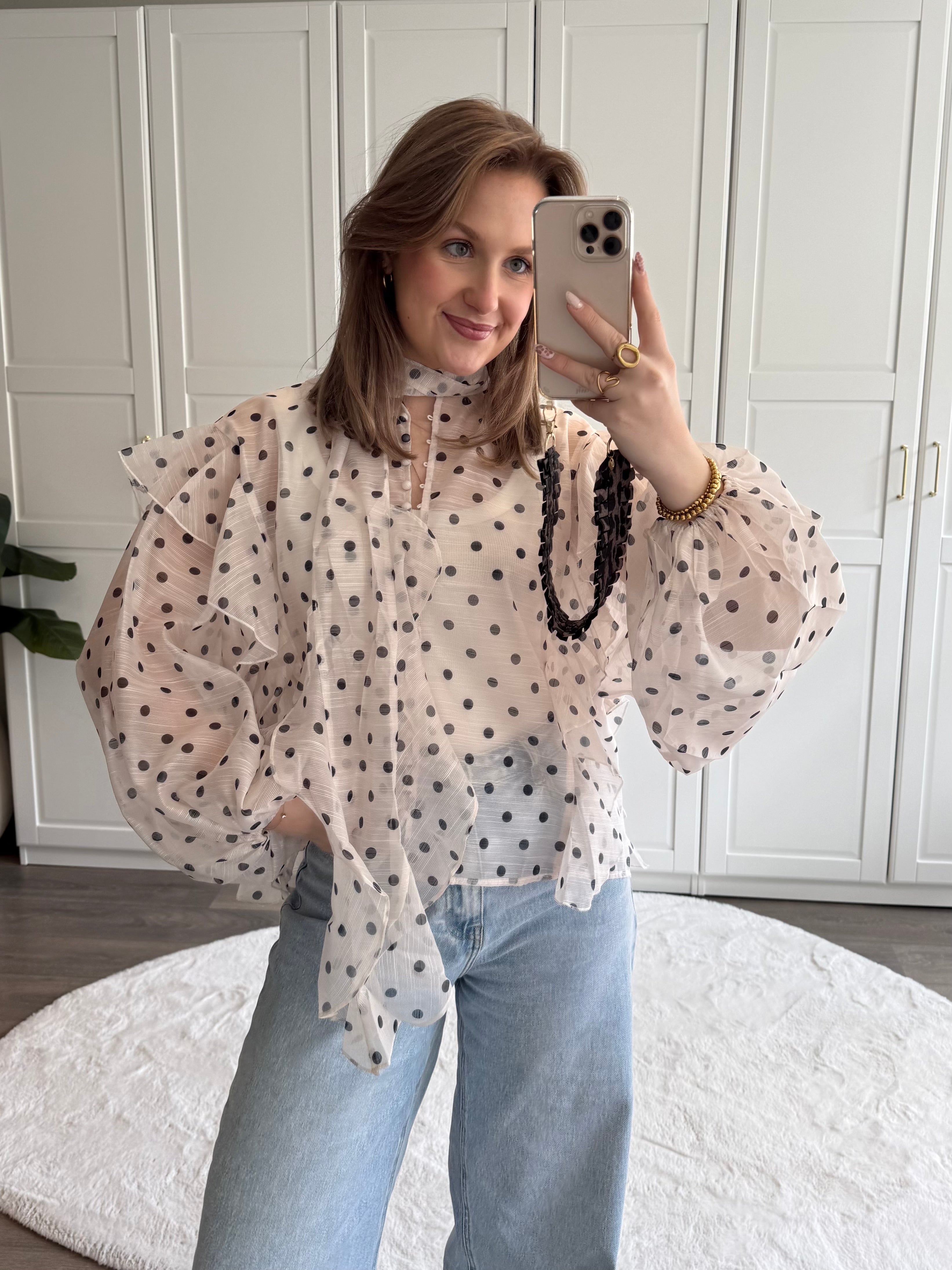 Blouse Lindsey | Wit