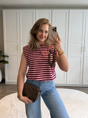 T-shirt Joni | Roze