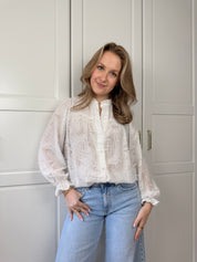 Blouse Nina | Wit
