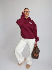New Love Hoodie | Bordeaux