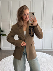 Tailored Blazer Tess | Camel
