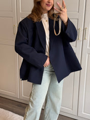 Boxy Blazer Jasmijn | Navy