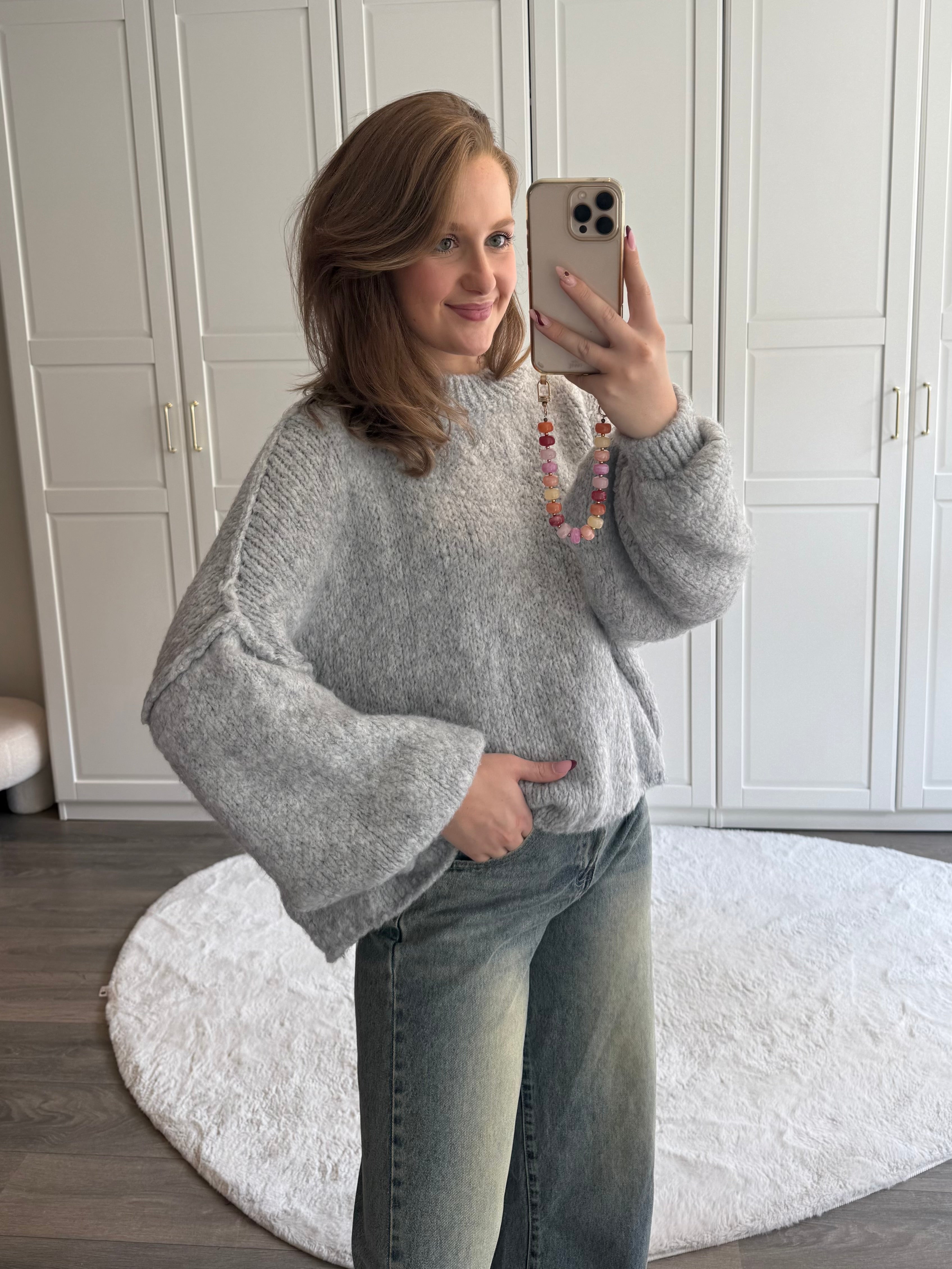 Trui Annabel Seam | Grijs