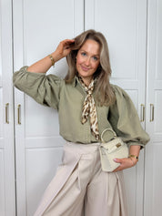 Denim Blouse Charlie | Army | PRE-ORDER