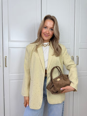 Strass Blazer Amy | Geel