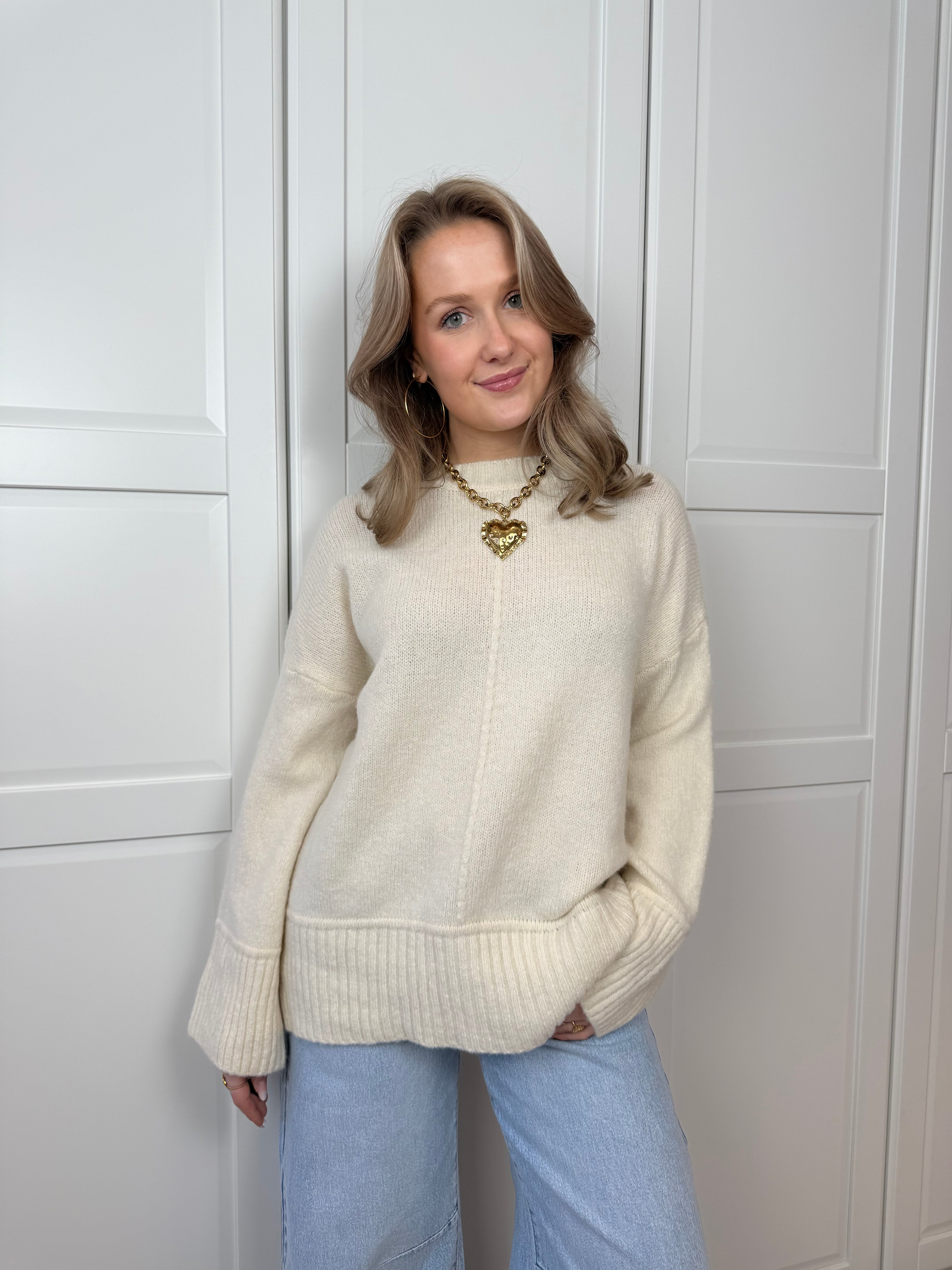 Trui Madelief | Ecru