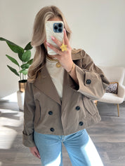 Trenchcoat Esmee | Taupe