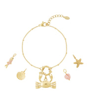 DIY Crab Armband | Goud