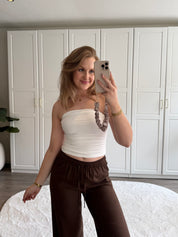 Tube Top Rosa | Wit